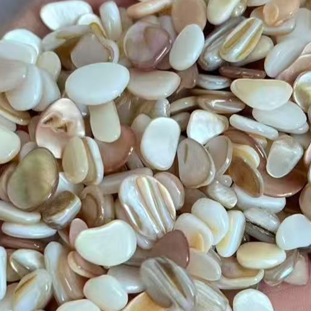 Jewelry Making Drill - 100pcs 4-7mm Not Drilled Natural Beige