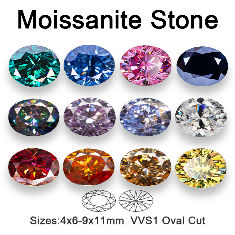 Jewelry Making Machines - Moissanite Loose Stone VVS1 Oval Cut
