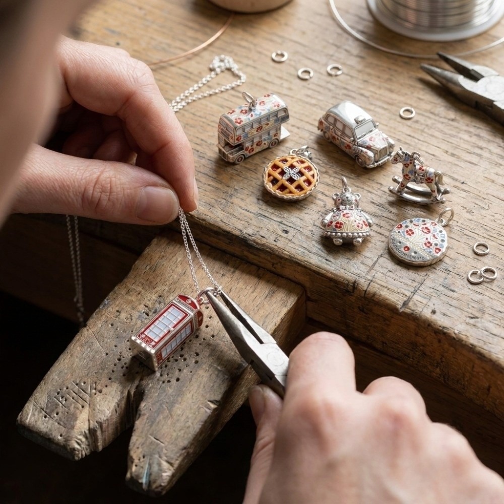 Cute Stainless Steel Cartoon P - огляд і ціна Jewelry Making London