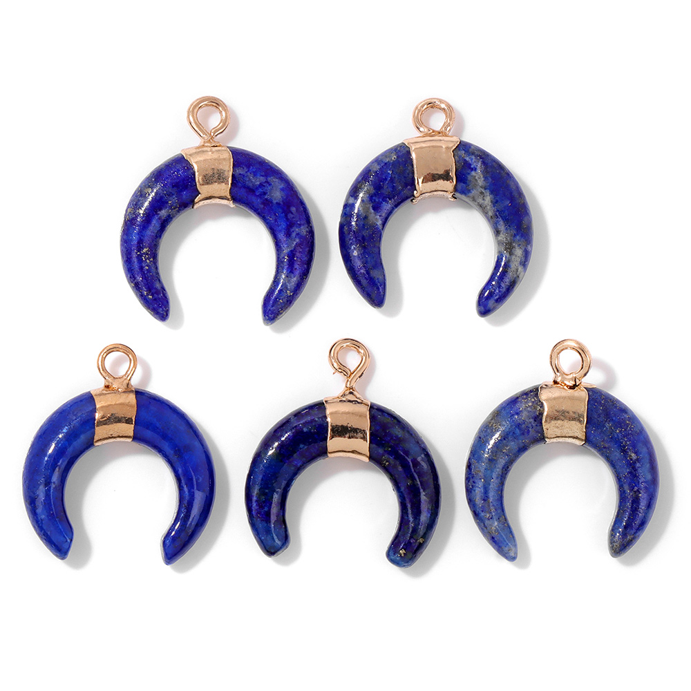 5PCS/lot Lapis Lazuli Stone Pe - огляд і ціна Jewelry Making Gemstones