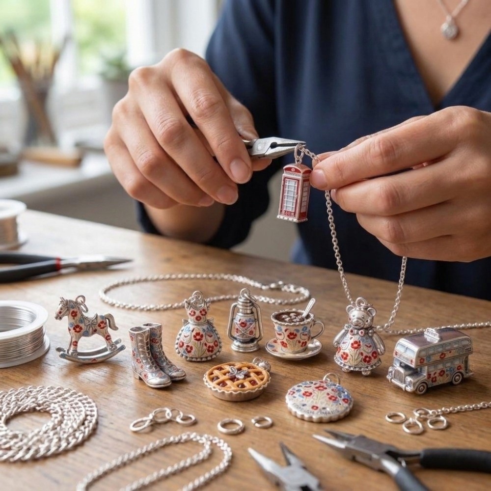 Stainless Steel Cartoon Pendan - огляд і ціна Jewelry Making London