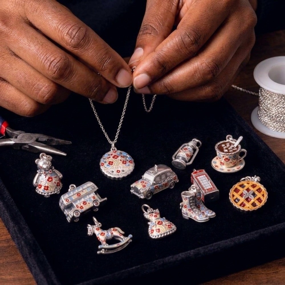 Cute Stainless Steel Cartoon P - огляд і ціна Jewelry Making London