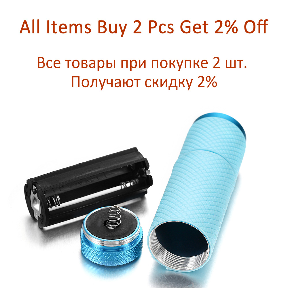 9 LED UV Flashlight Ultra Viol - огляд і ціна Jewelry Making Torch