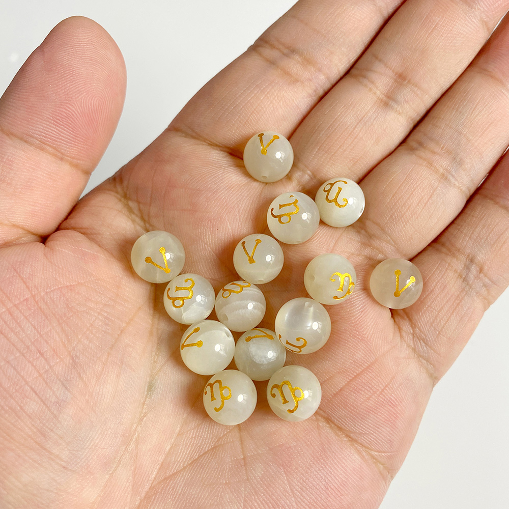Wholesale 12 Zodiac Mooonstone - огляд і ціна Jewelry Making Gemstones